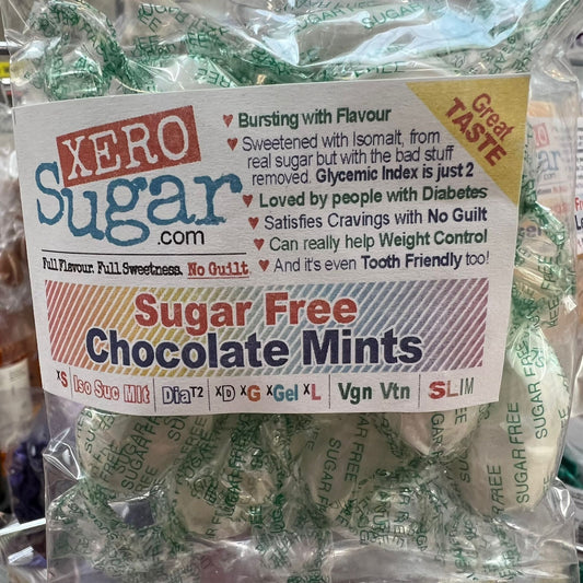 Chocolate Mints  :::  Xero Sugar Sweets