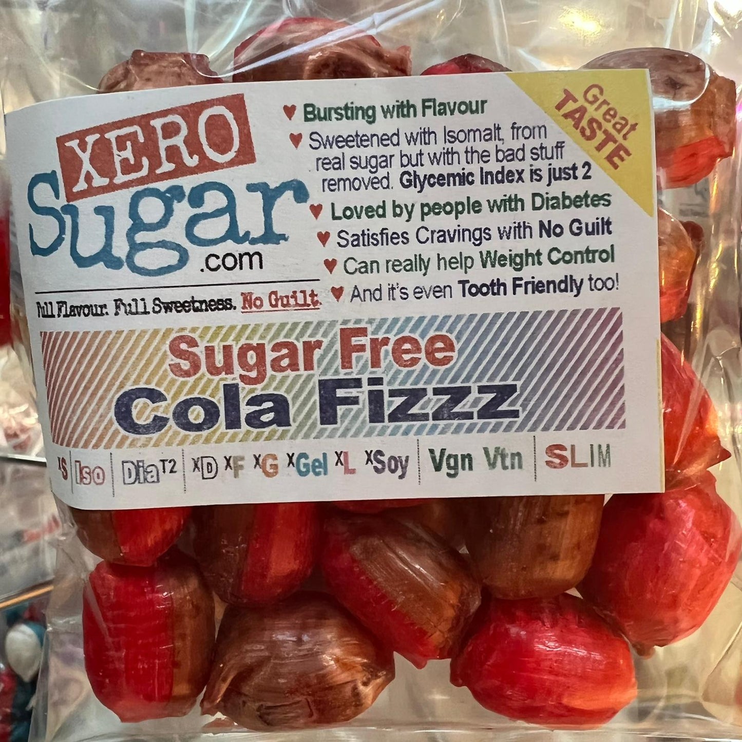 Cola Fizzz  :::  Xero Sugar Sweets