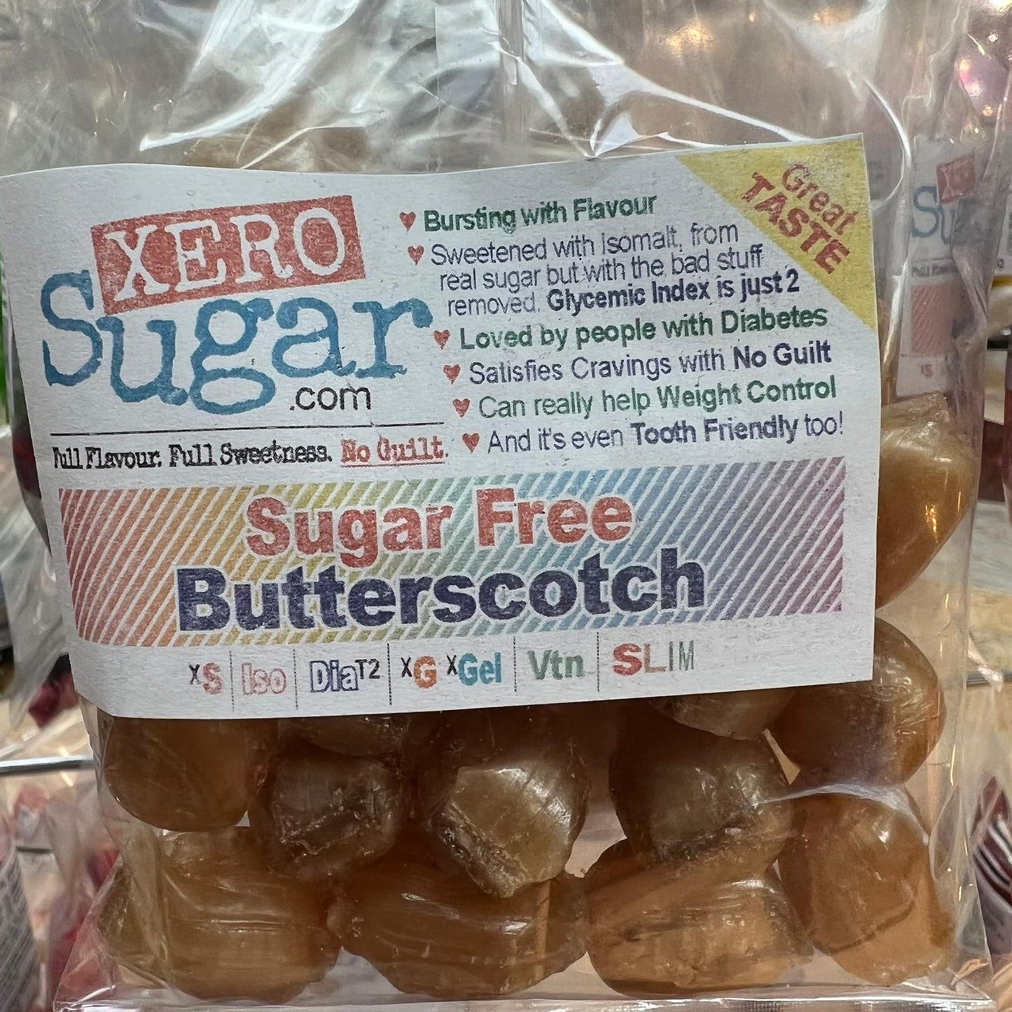 Butterscotch  :::  Xero Sugar Sweets