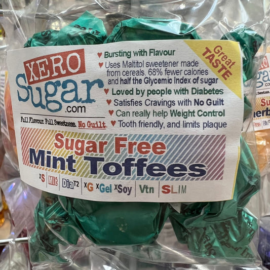 Mint Toffees  :::  Xero Sugar Sweets