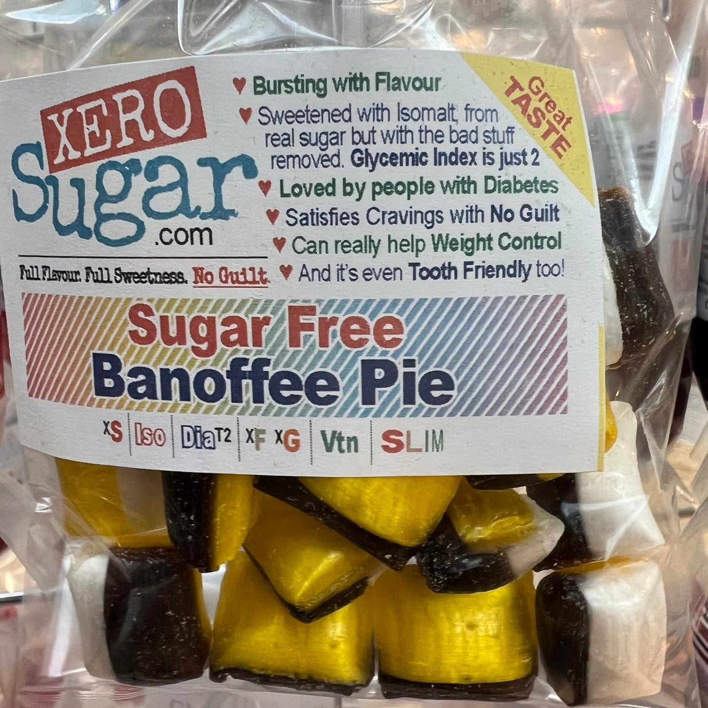 Banoffee  :::  Xero Sugar Sweets