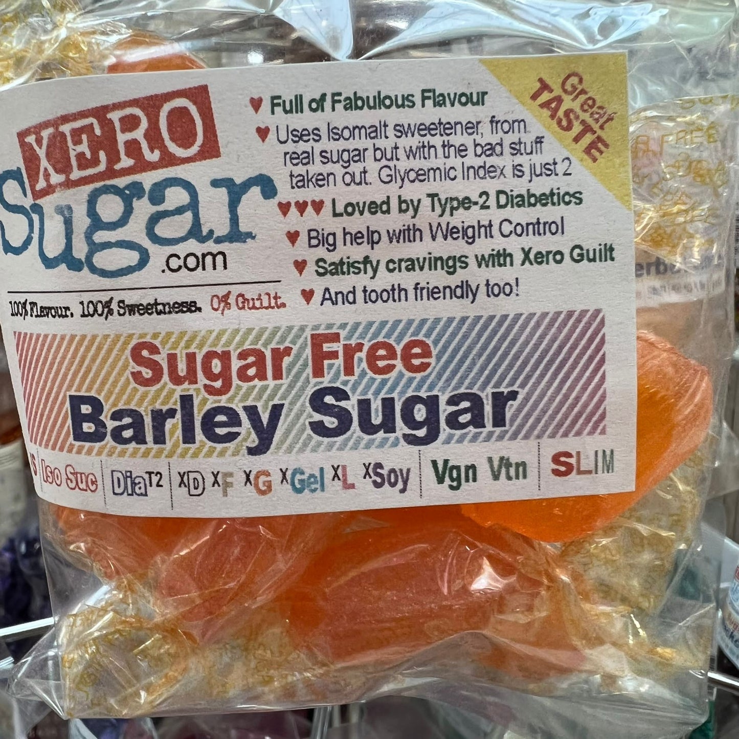 Barley Sugar  :::  Xero Sugar Sweets