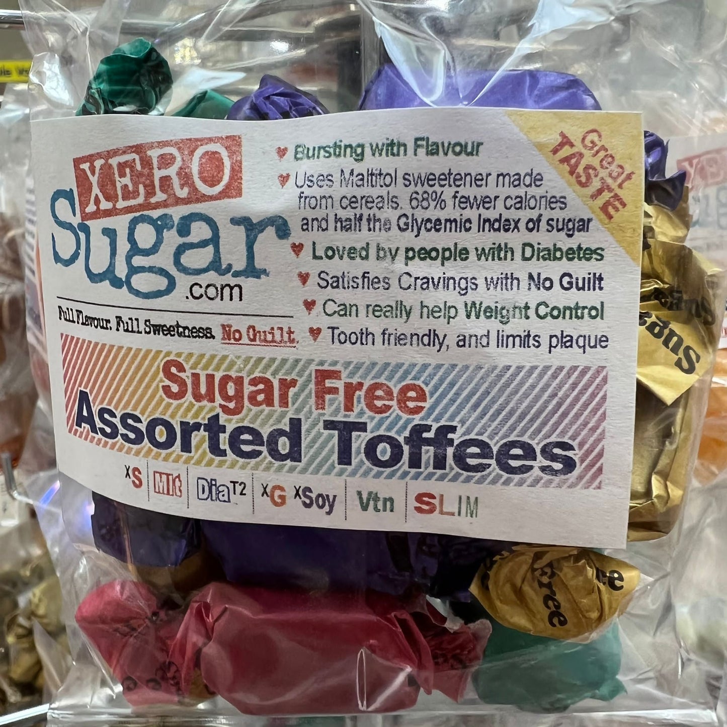 Assorted Toffees  :::  Xero Sugar Sweets