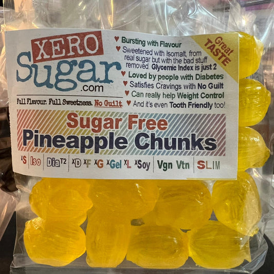 Pineapple Chunks  :::  Xero Sugar Sweets